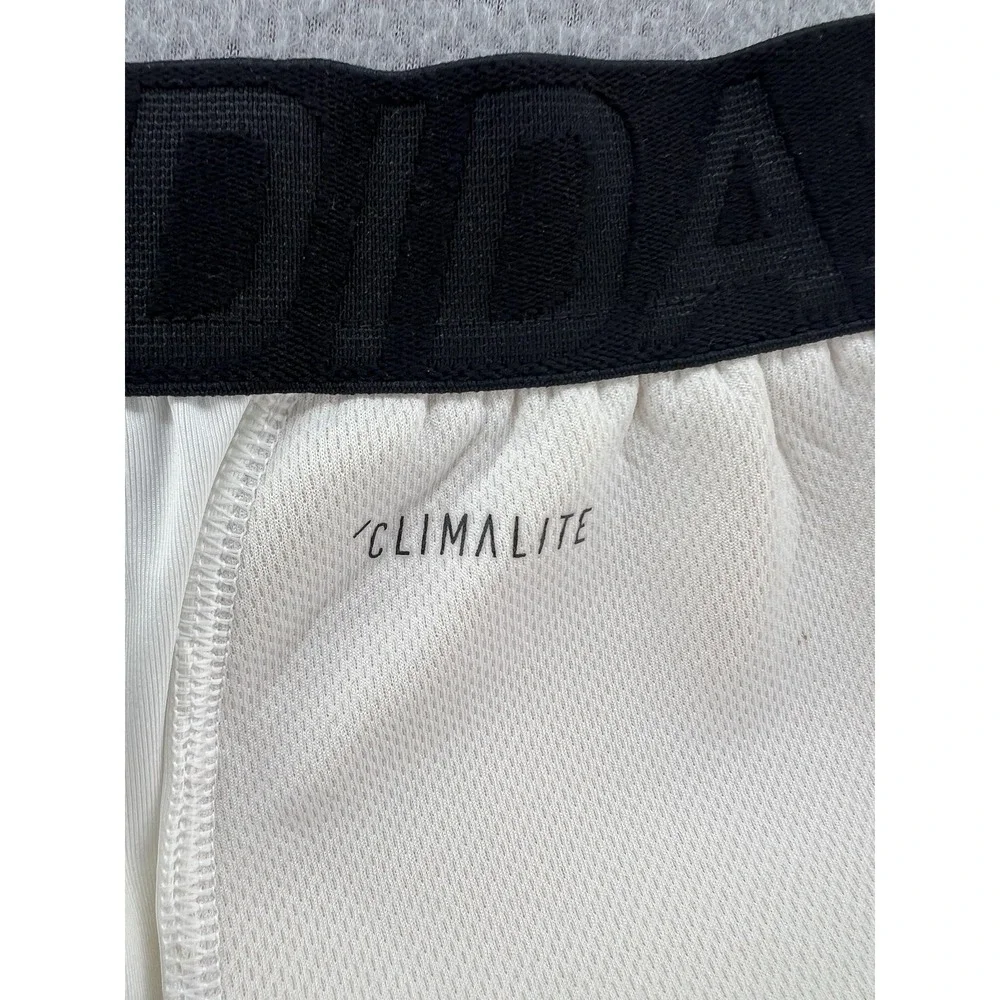 Adidas Padded Compression Shorts Mens Large White Climalite Football Baseball